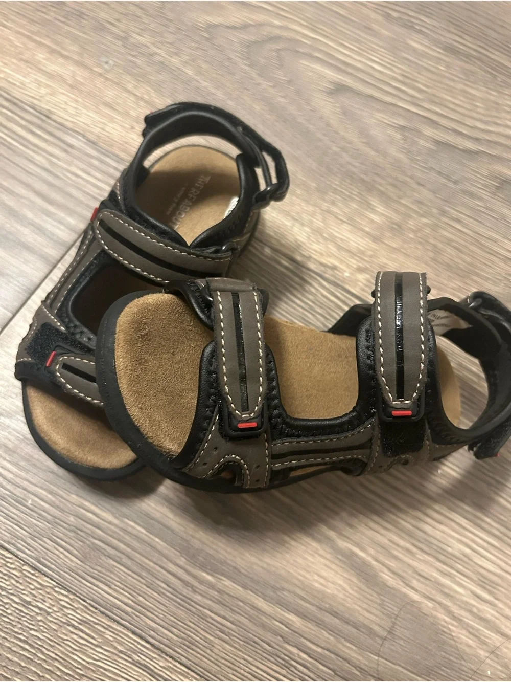 Therabouts Brown Kids' Outdoor Sport Sandals